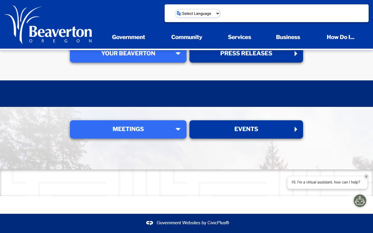 Beaverton death records city of Beaverton official website