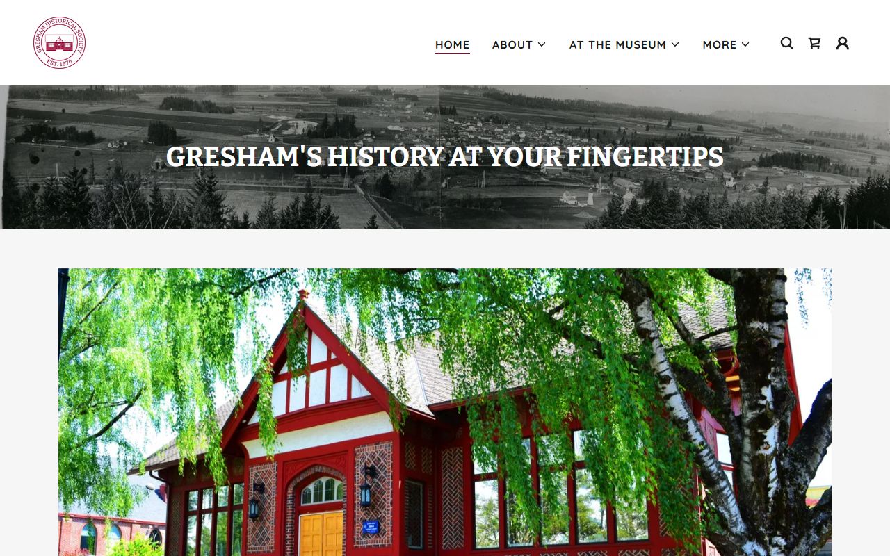 Gresham Historical Society for Gresham death records research