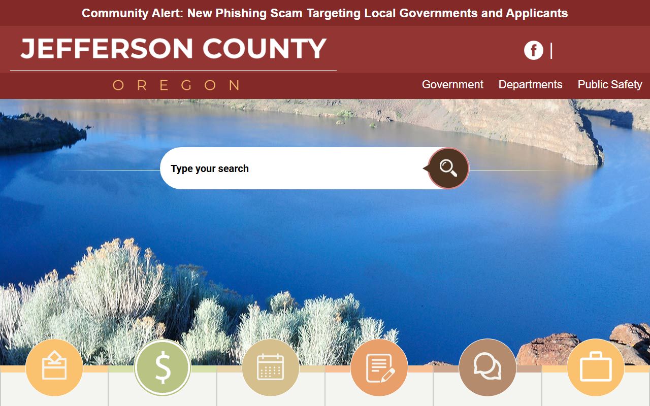 Jefferson County official website for death records