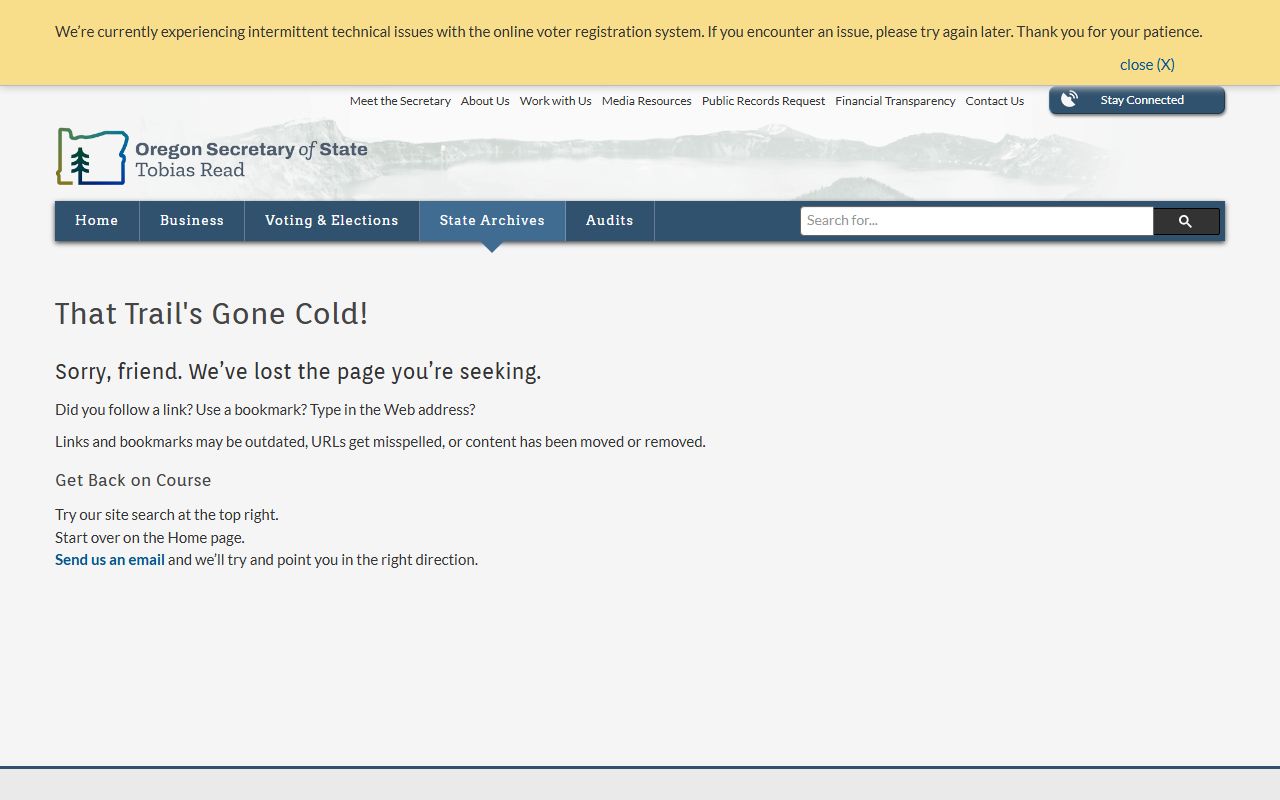Oregon State Archives Yamhill County death records